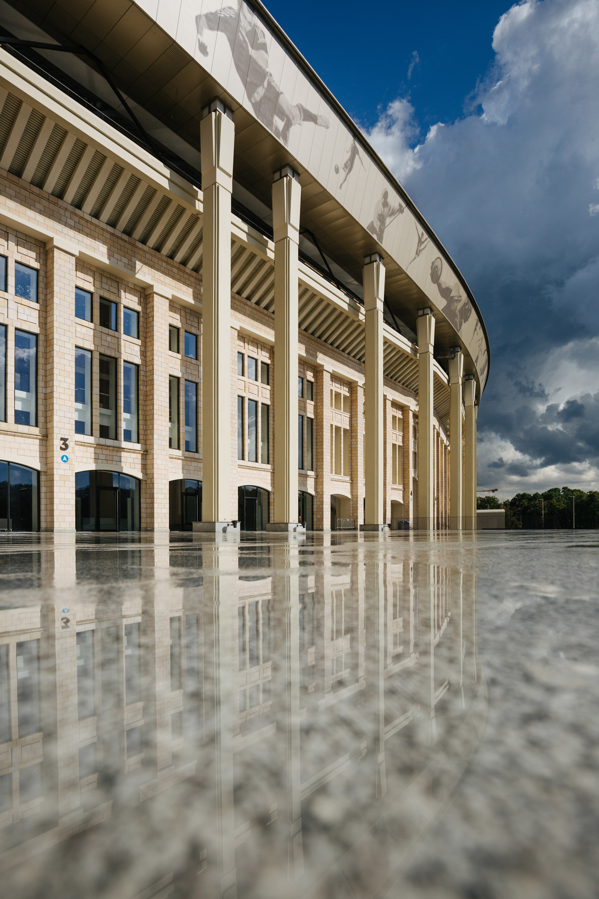 Luzhniki Stadium in Moscow refurbished for World Cup 2018