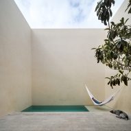 Three patios and a swimming pool slot into Casa La Quinta in Mexico