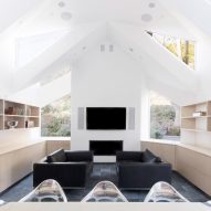 Geoffrey von Oeyen designs jagged-roof office addition for Malibu home
