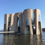 Olafur Eliasson's first building is a castle-like office in a Danish fjord
