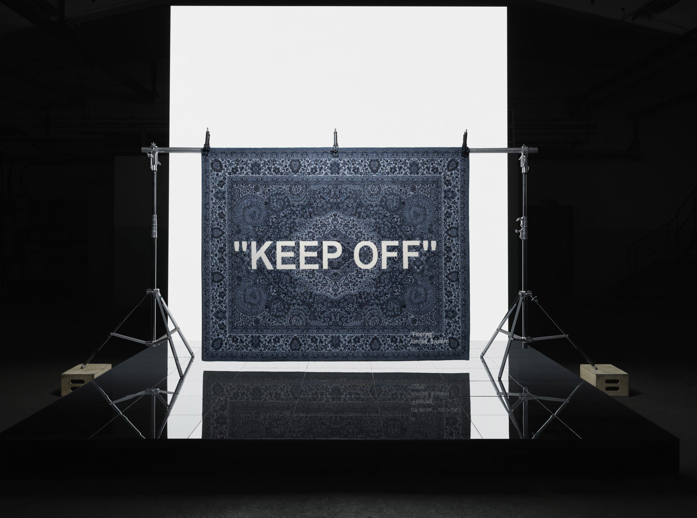 Virgil Abloh's IKEA Rugs Are Going for Thousands on  - Off-White IKEA  Rug