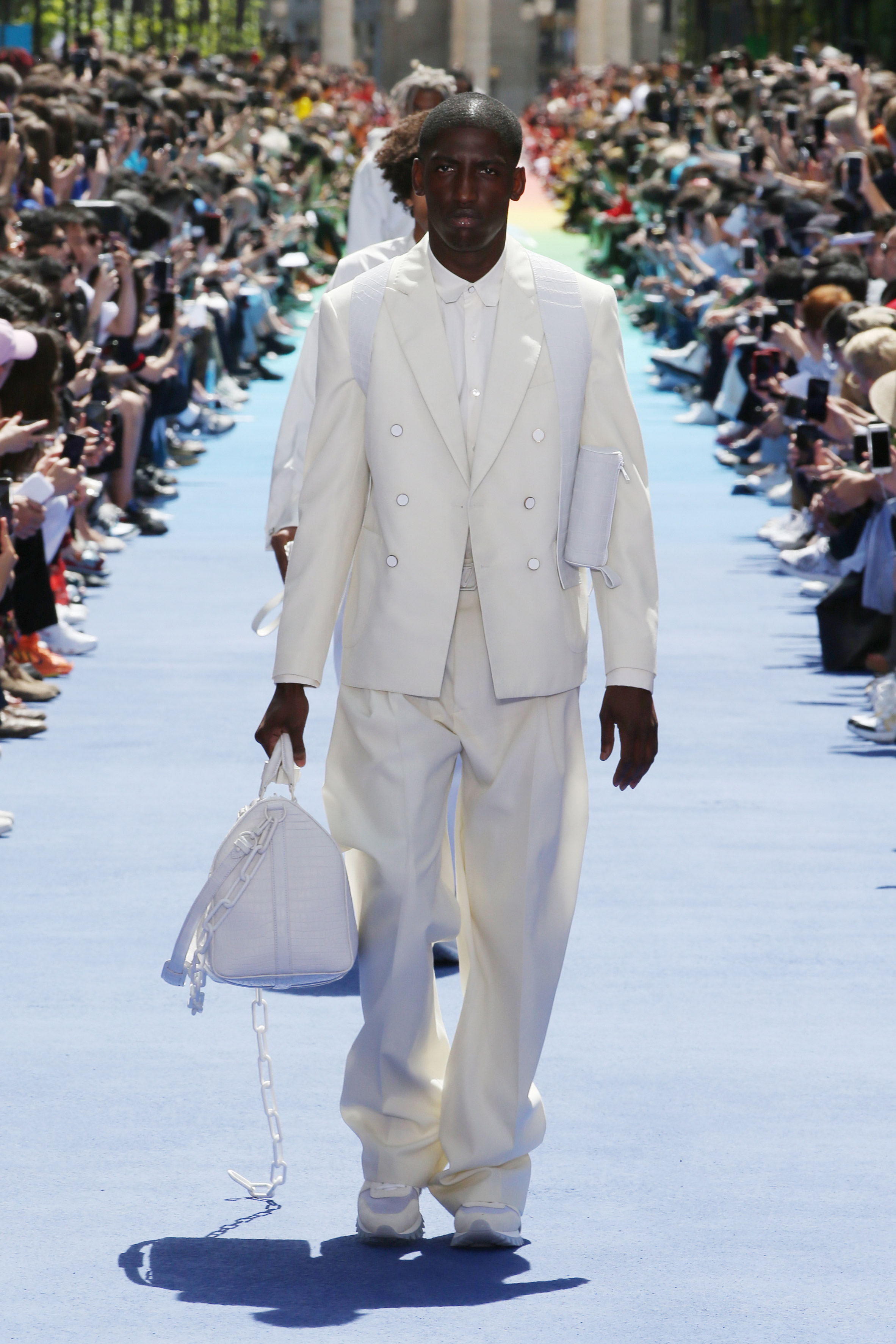 At Louis Vuitton, Virgil Abloh Goes Over the Rainbow