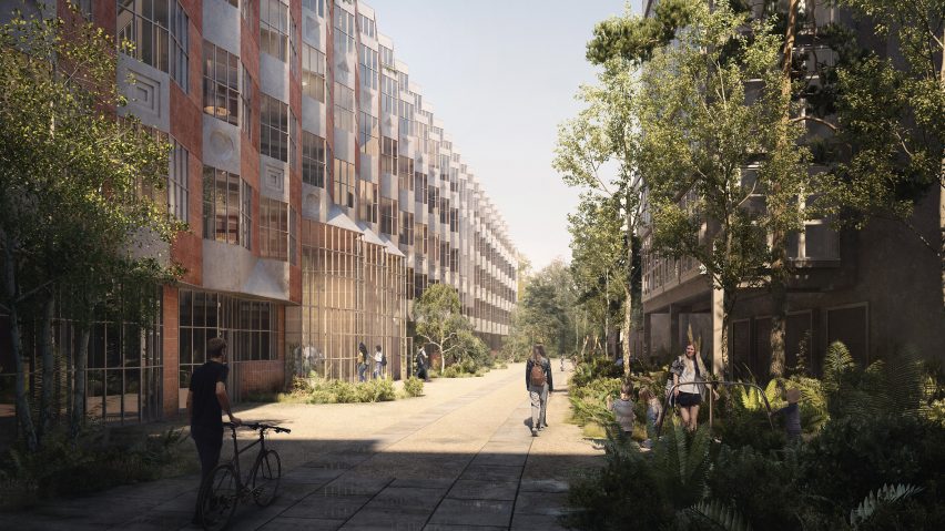 Berlin housing scheme by David Kohn Architects and Nord Studio