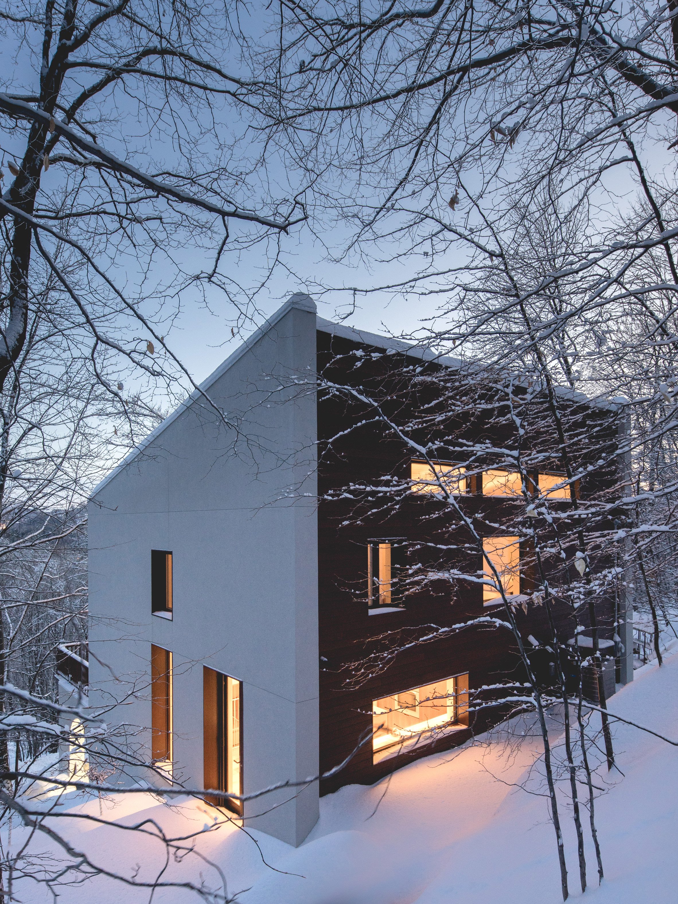 Residence Maribou by Alain Carle Architecte