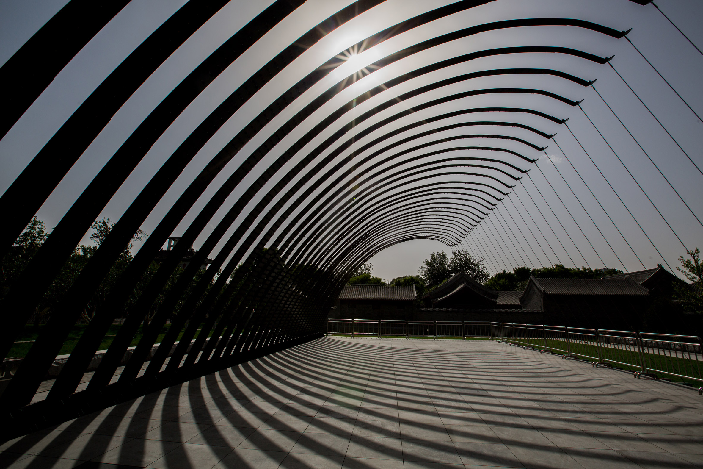 Jiakun Architects completes first foreign Serpentine Pavilion in Beijing