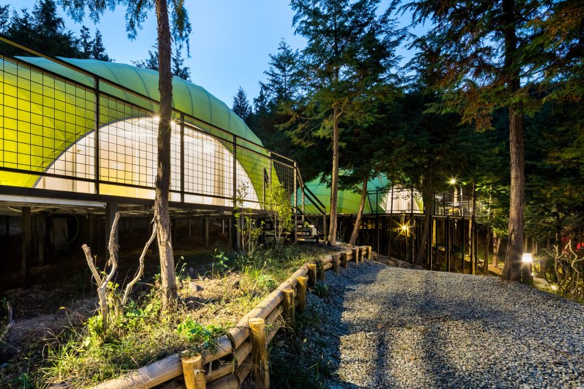 South Korean glamping resort offers holidaymakers a touch of “minimalist luxury”
