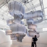 Dassault Systèmes presents pollution-absorbing architecture by Kengo Kuma and Daan Roosegaarde