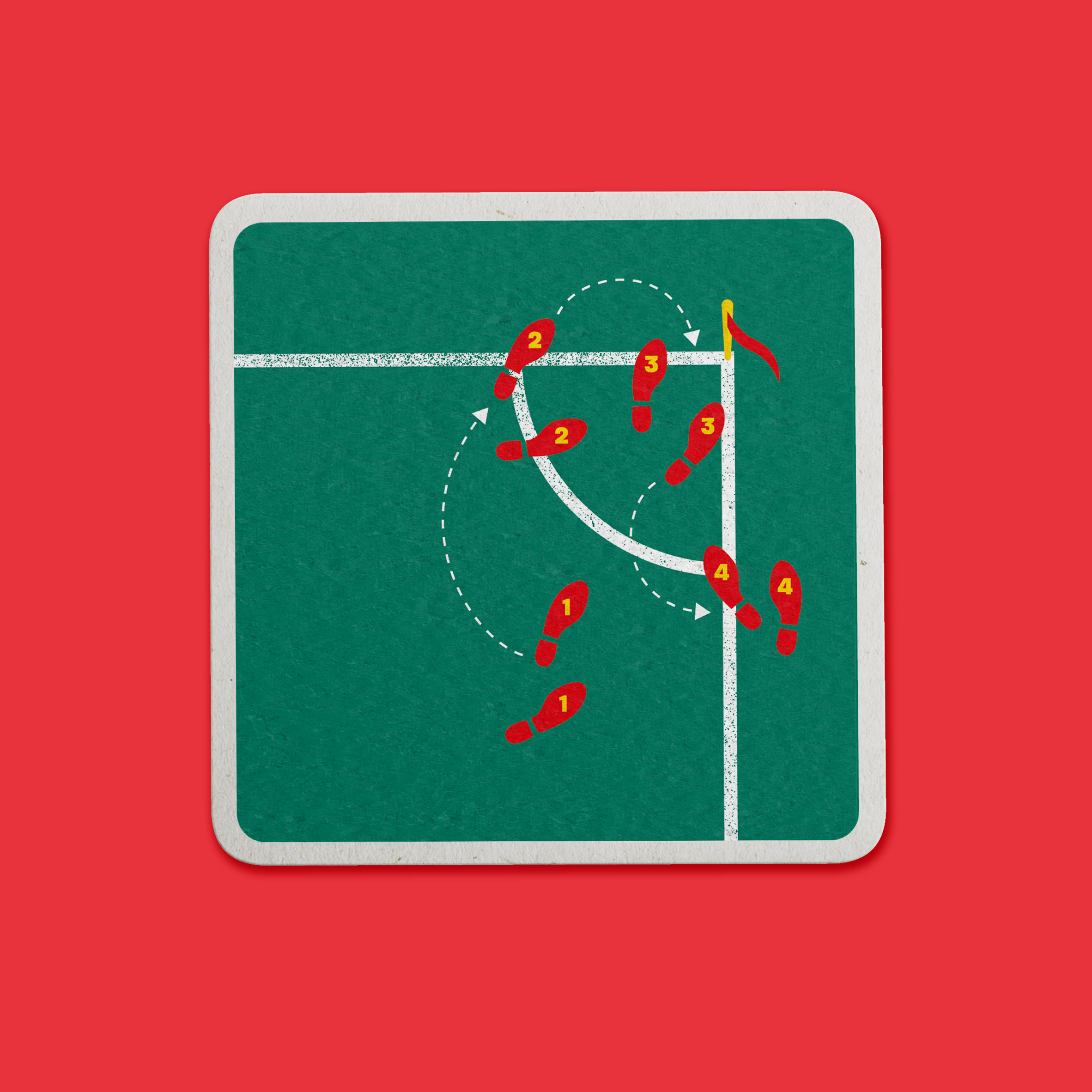 BEER MAT x 4 Details about   BRANCOTT RUGBY WORLD CUP 2011 COASTER