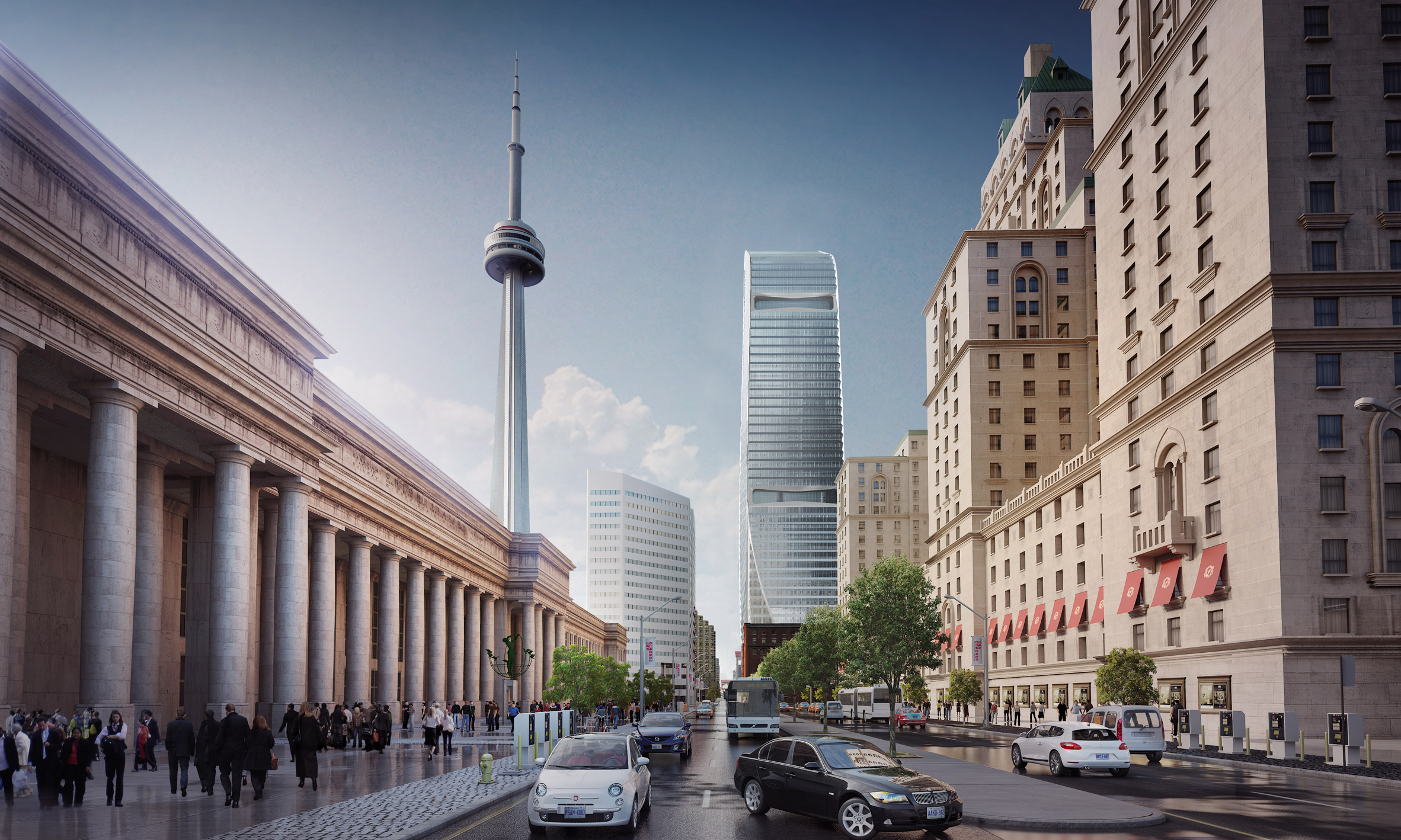 Adrian Smith + Gordon Gill reveals skyscraper for 160 Front Street in Toronto
