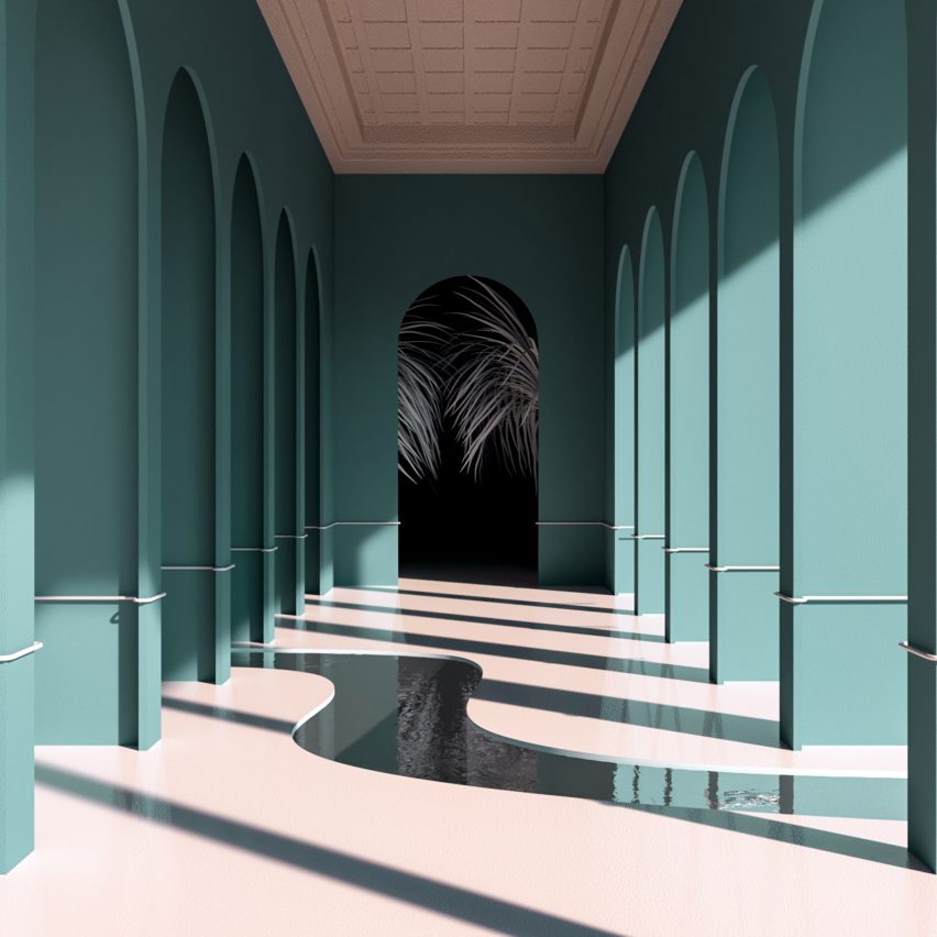 Digital rendering artist Alexis Christodoulou creates dream-like architectural spaces