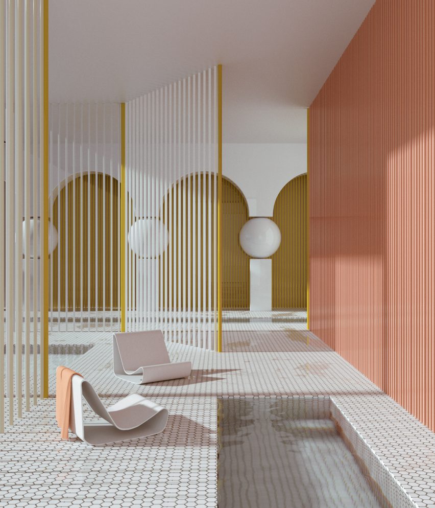 El artista de renderizado digital Alexis Christodoulou crea espacios arquitectónicos de ensueño