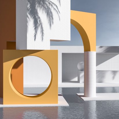 Alexis Christodoulou crea espacios arquitectónicos de ensueño para Instagram