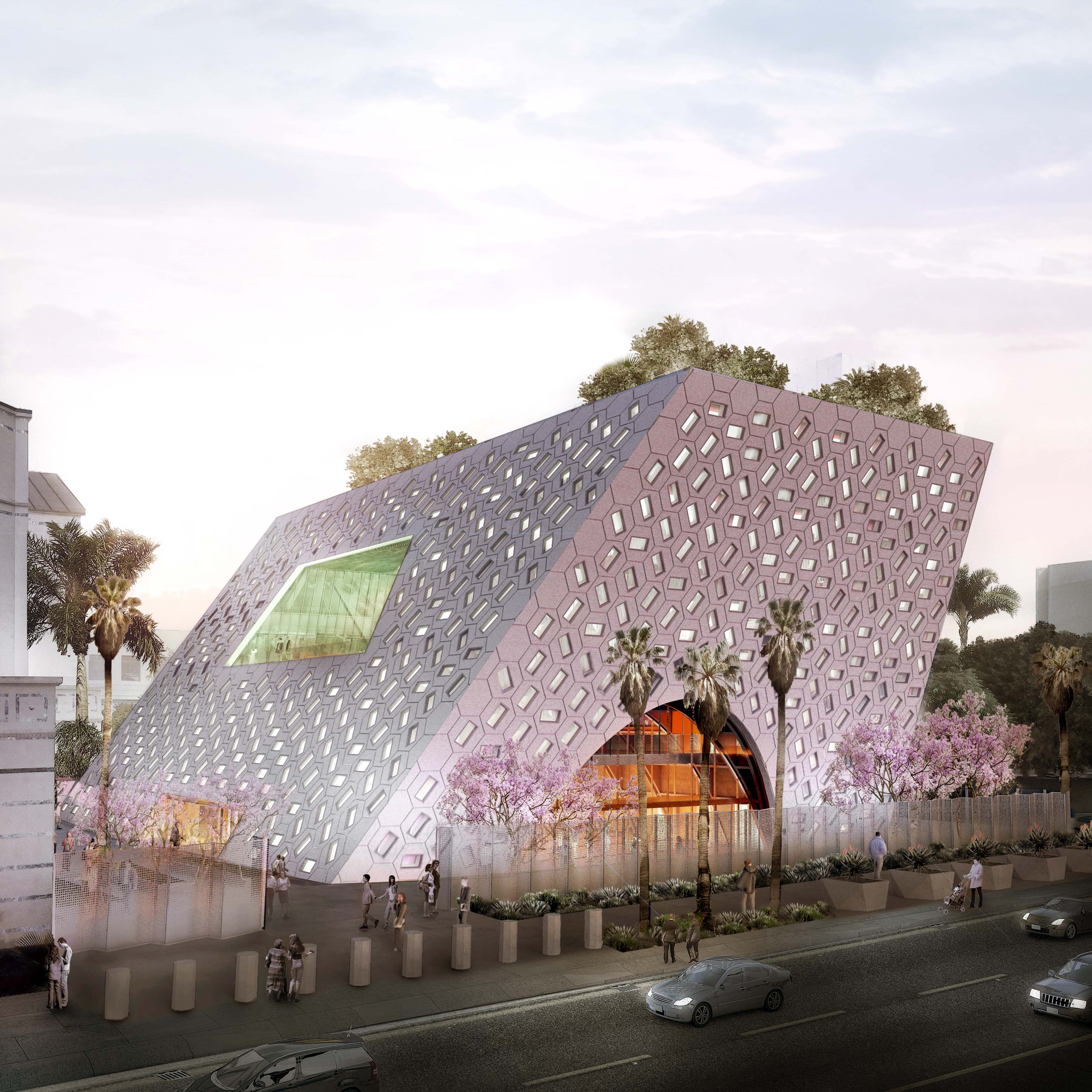 Audrey Irmas Pavilion by OMA, Los Angeles, USA