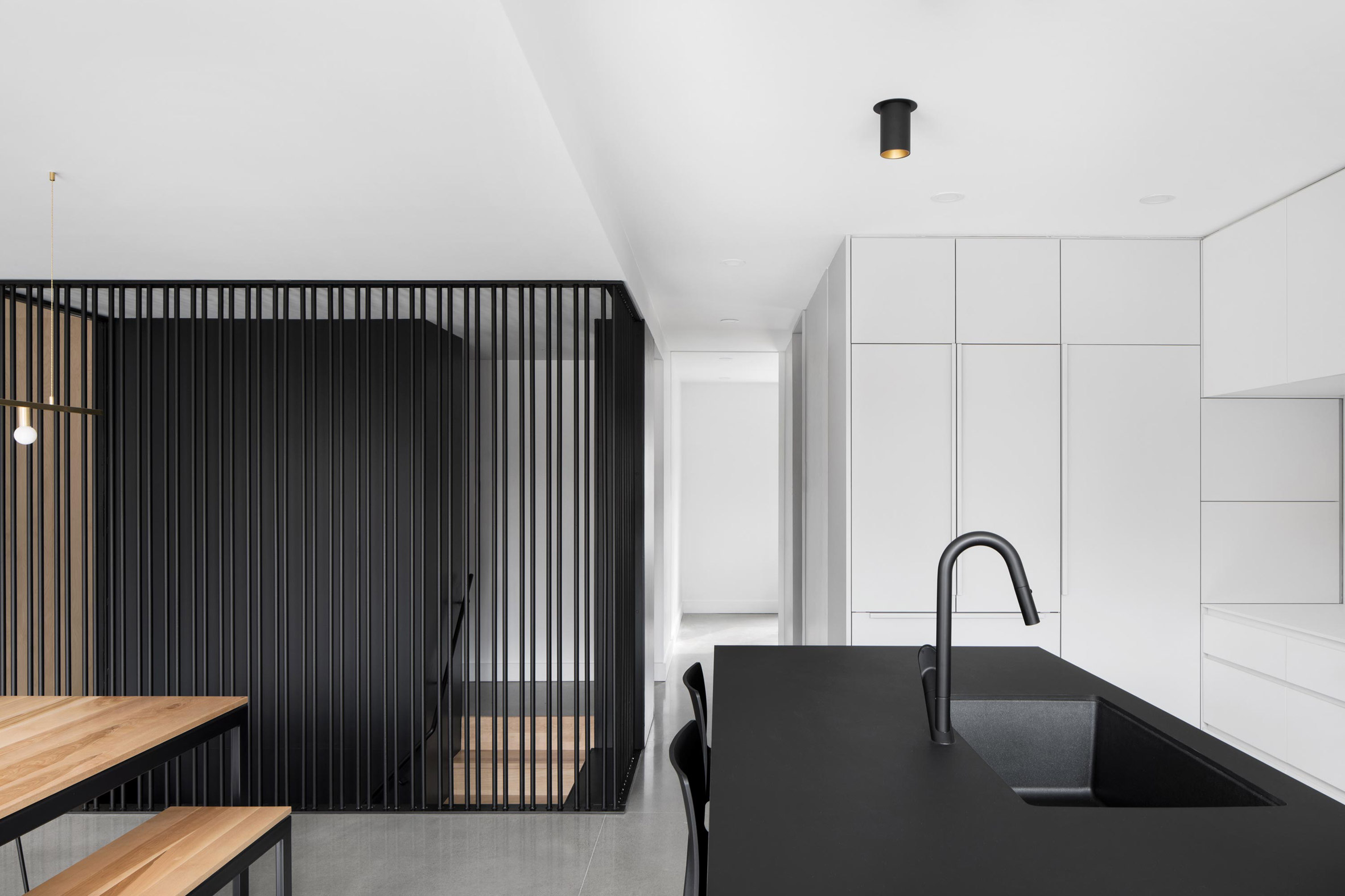 Naturehumaine adds rodded stairwell to Bessborough Residence in Montreal