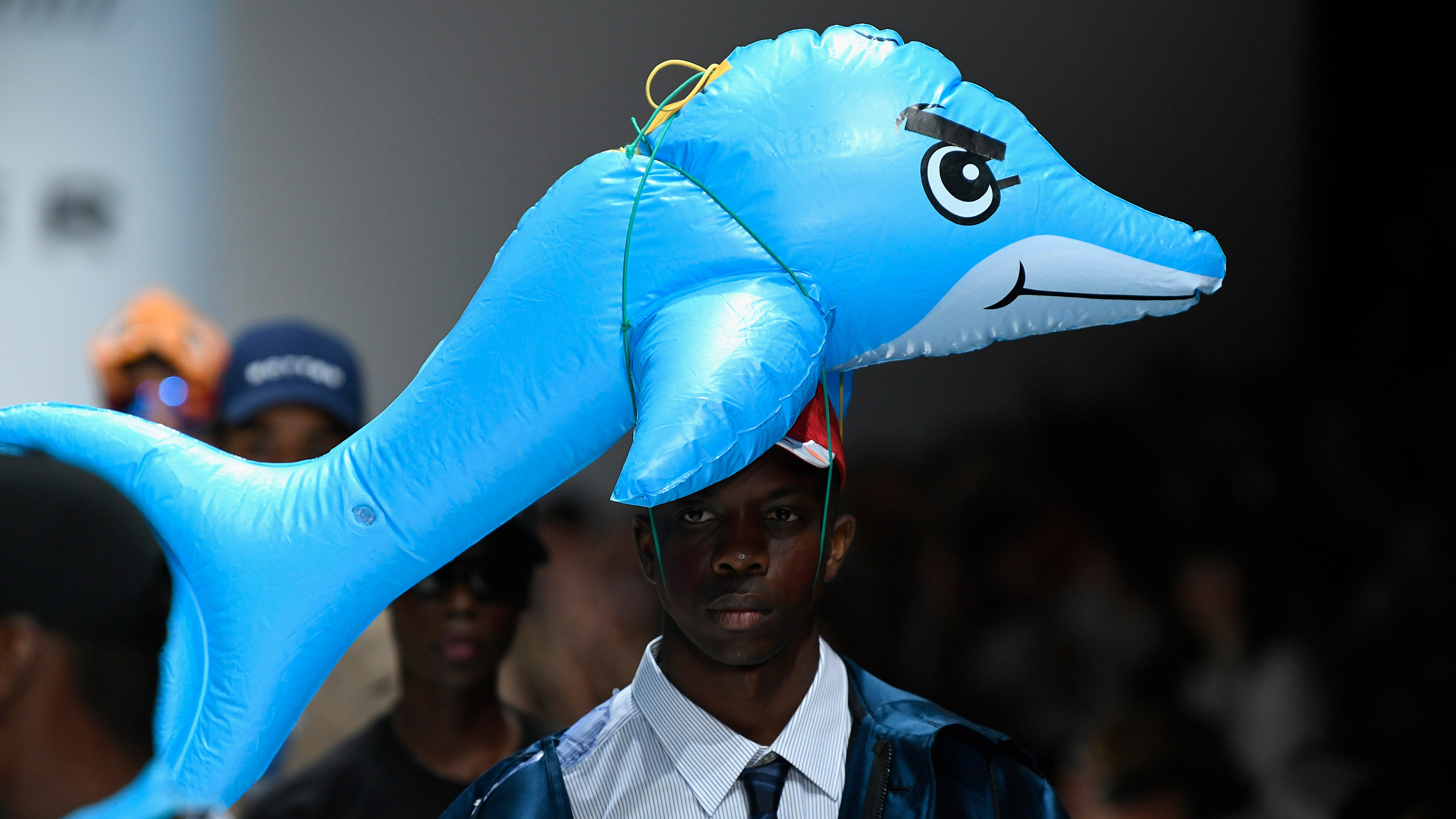 Inflatable toys draw attention to plastic in Botter's latest collection