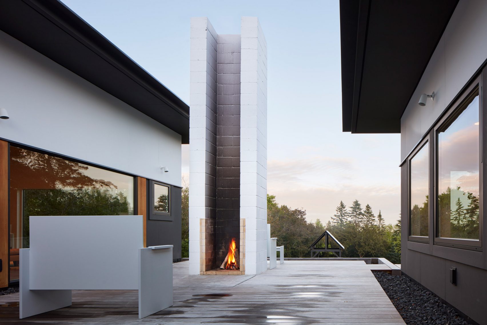 Cube Shaped Skylights Illuminate Deloia Residence By Salmela Architect