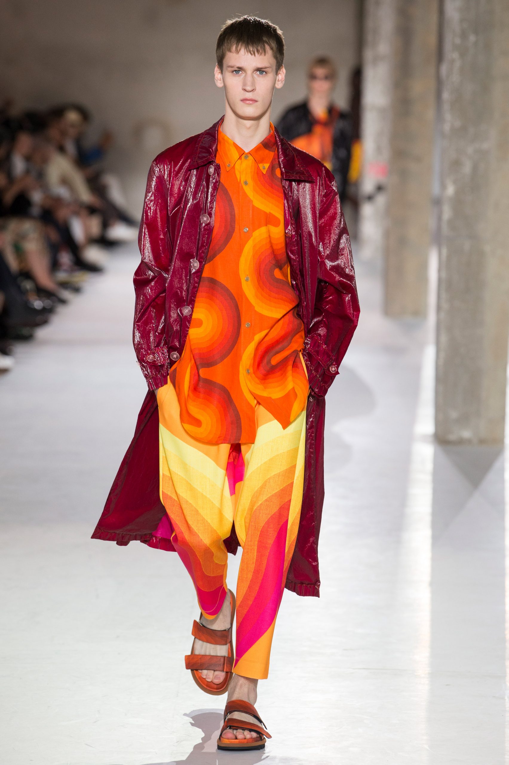 Dries Van Noten pays homage to Verner Panton with colourful SS19 collection