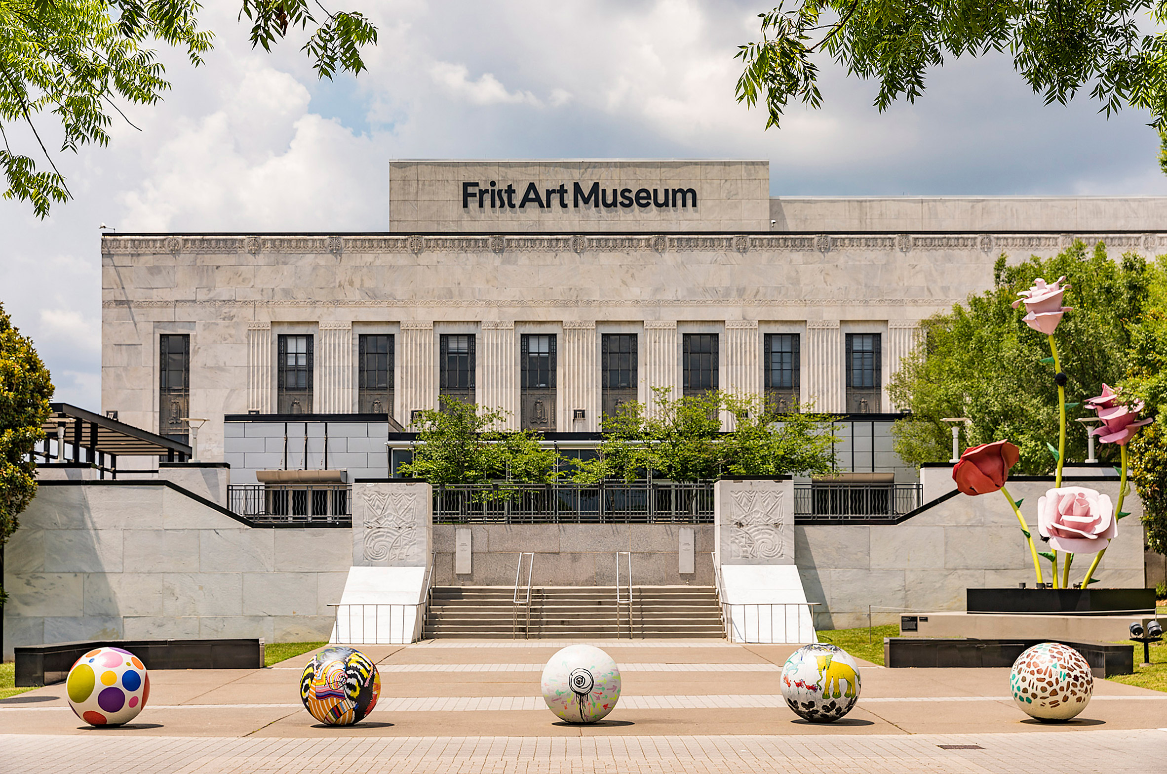 Pentagram rebrands Nashville art museum with 1930s-influenced logo