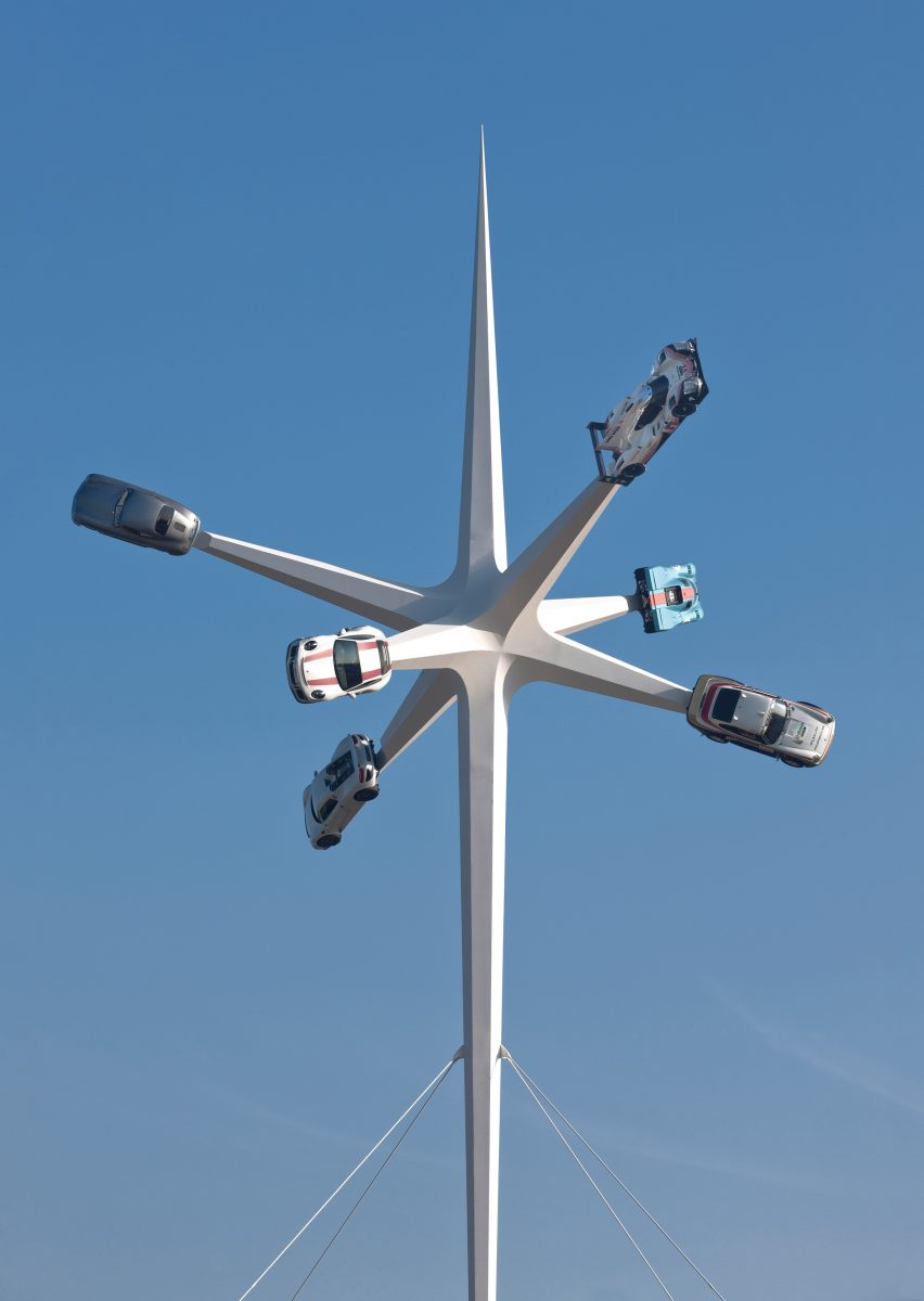 Goodwood Festival Of Speed Sculpture By Gerry Judah Celebrates Porsche