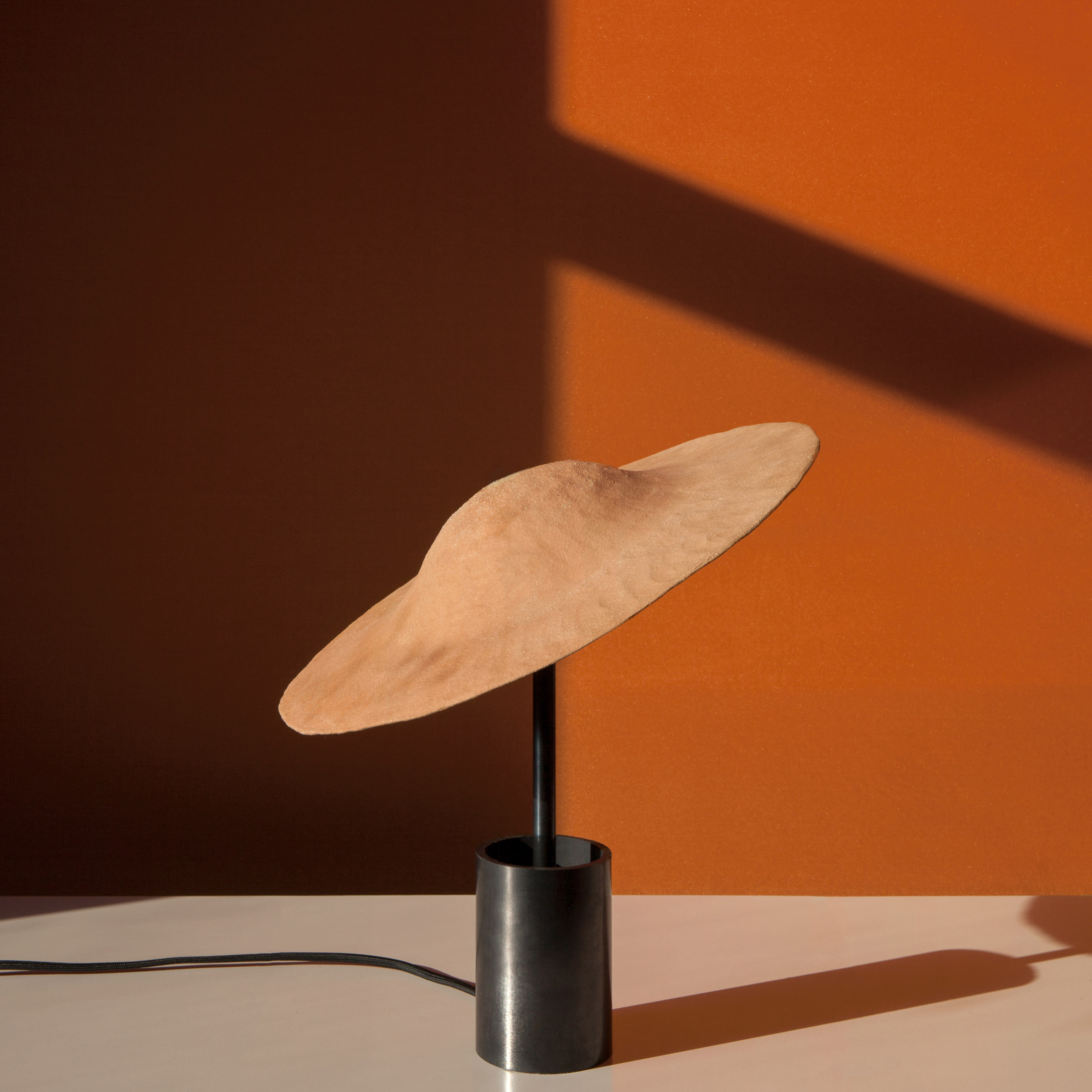 In Common With launches lamps with handmade clay shades