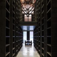 TAO converts huge Beijing warehouse into moody office and exhibition space