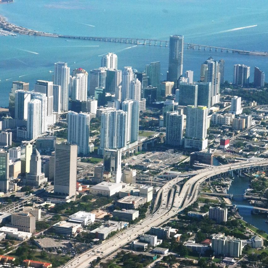 Miami from above