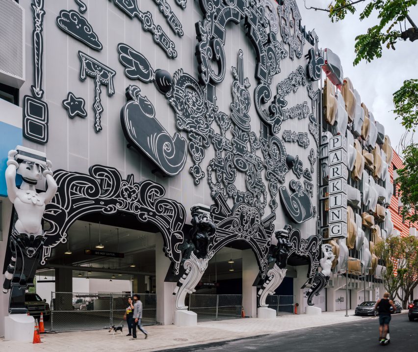 Miami Design District - Parking Garage, World Famous Art Di…