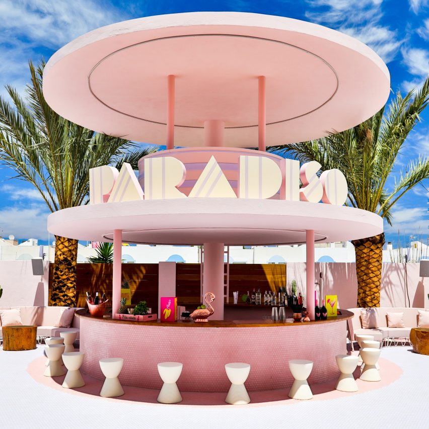 Paradiso Ibiza by Ilmio Design, Dezeen's top hotels