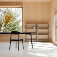 Atelier Ordinaire's house in Beaune is made almost entirely from wood