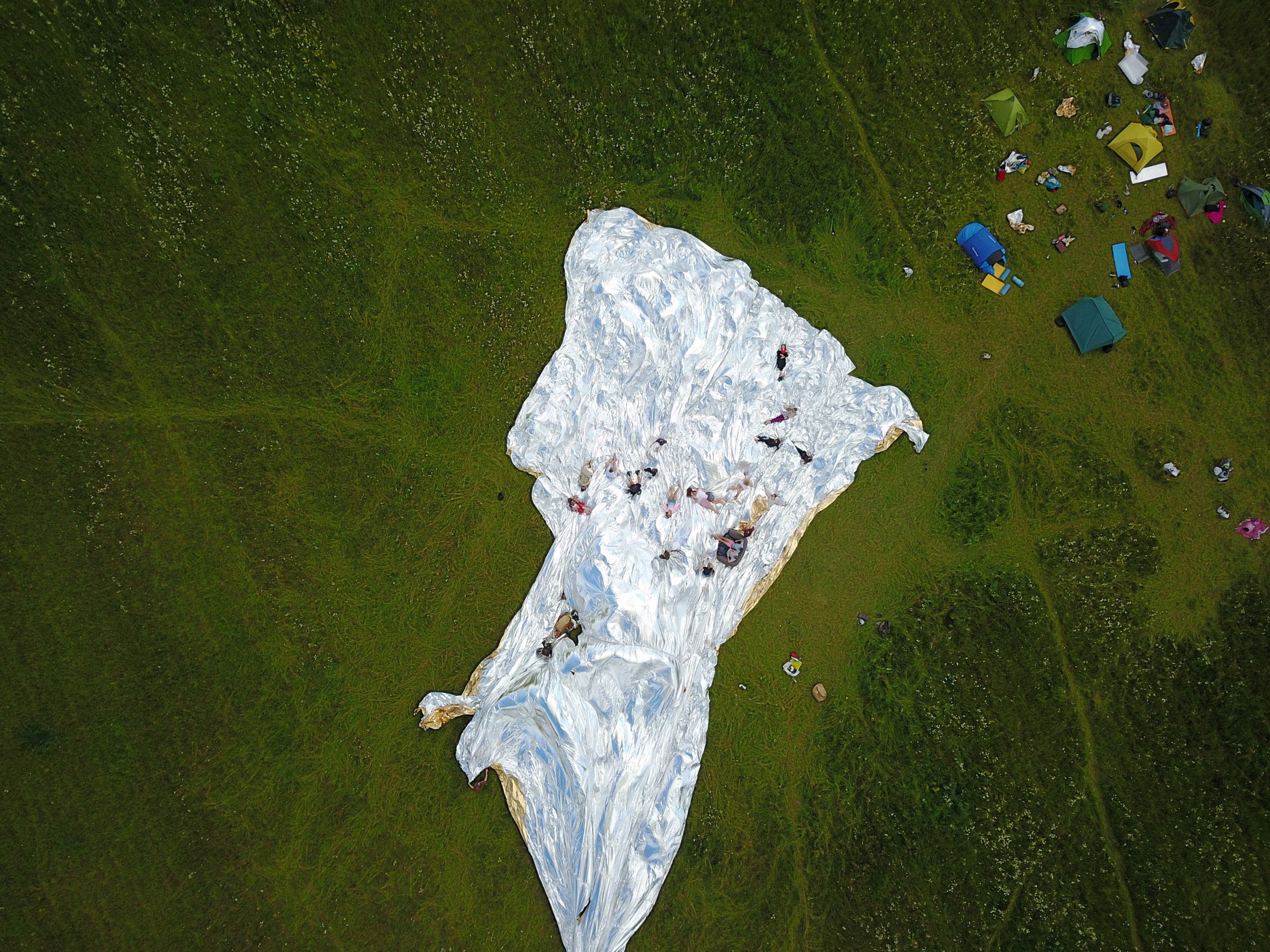Massive NASA space blanket proposed as billowing Burning Man installation