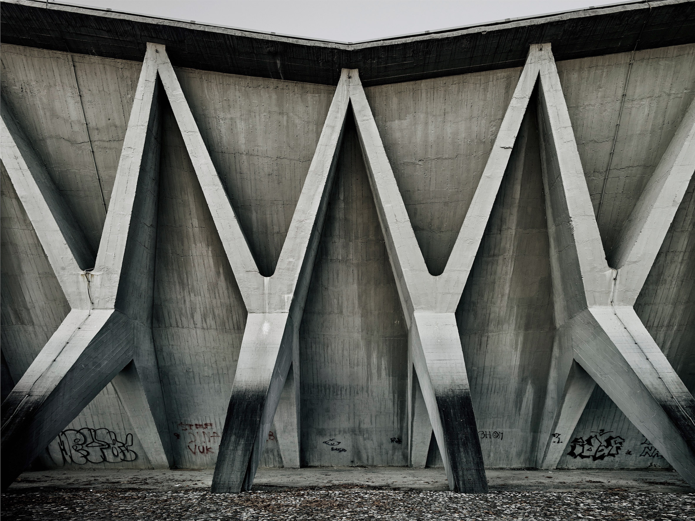 Valentin Jeck photographs for MoMA's Toward a Concrete Utopia Architecture in Yugoslavia
