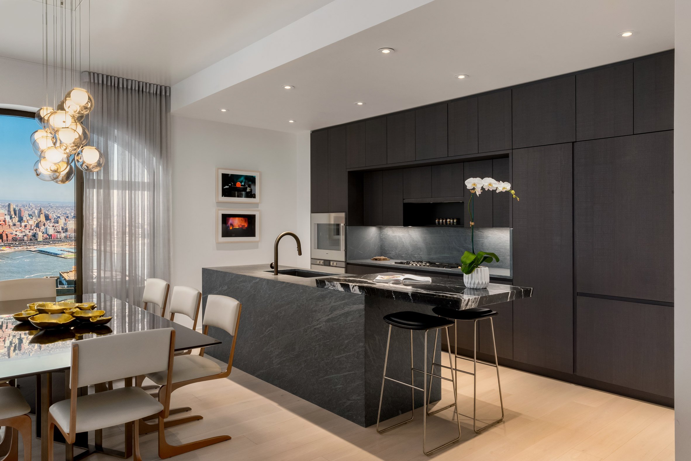 David Adjaye unveils model apartment for his 130 William skyscraper in New York