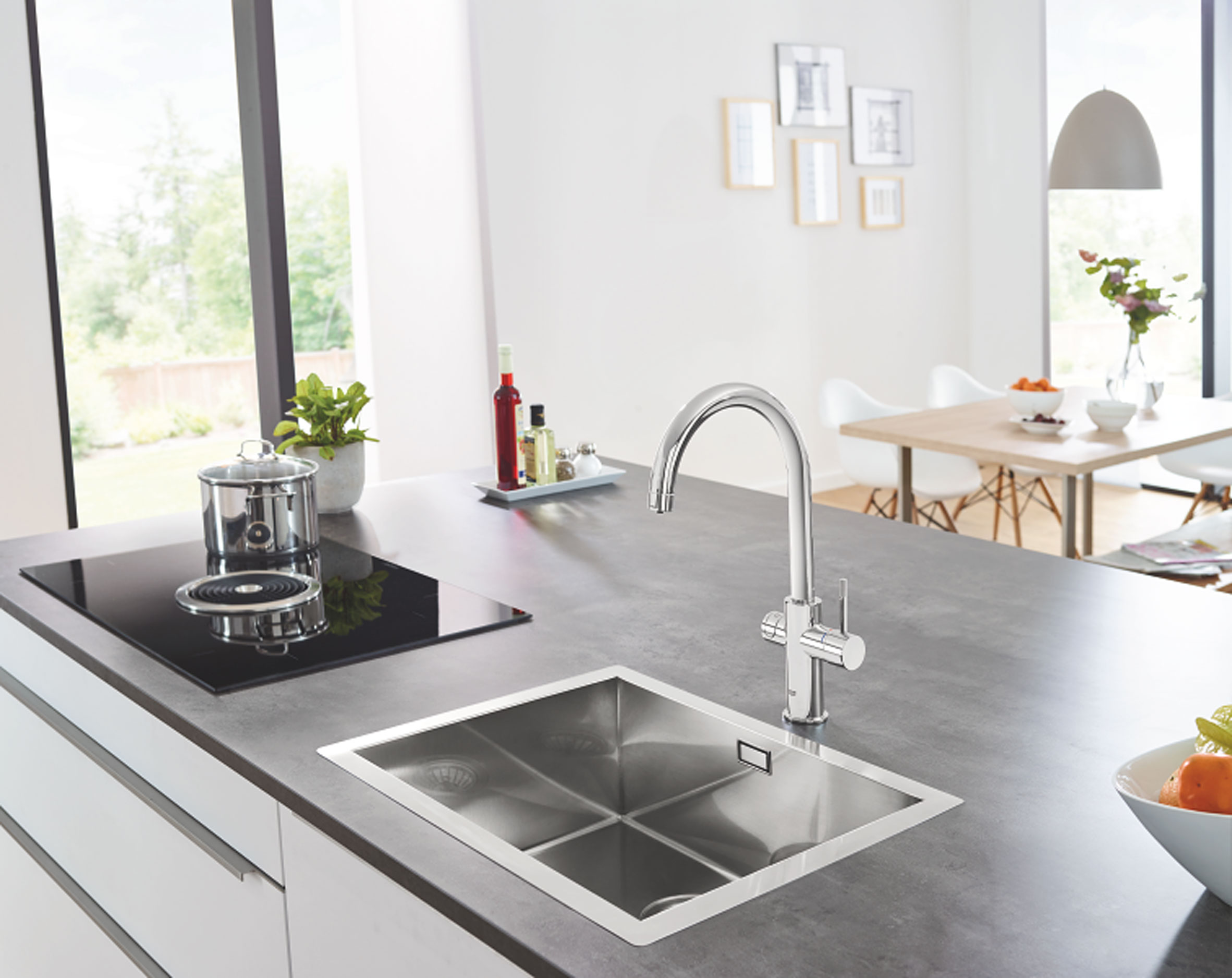 GROHE Red: Instant boiling hot water straight from the tap