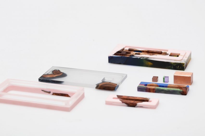 Jie Wu berupaya meningkatkan nilai plastik dengan serangkaian kotak miniatur