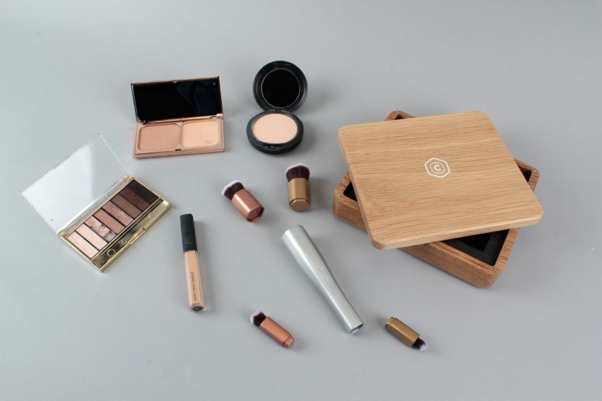 Taecheon Kim's modular makeup brush is designed for men