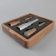 Taeheon Kim's modular makeup brush is designed for men
