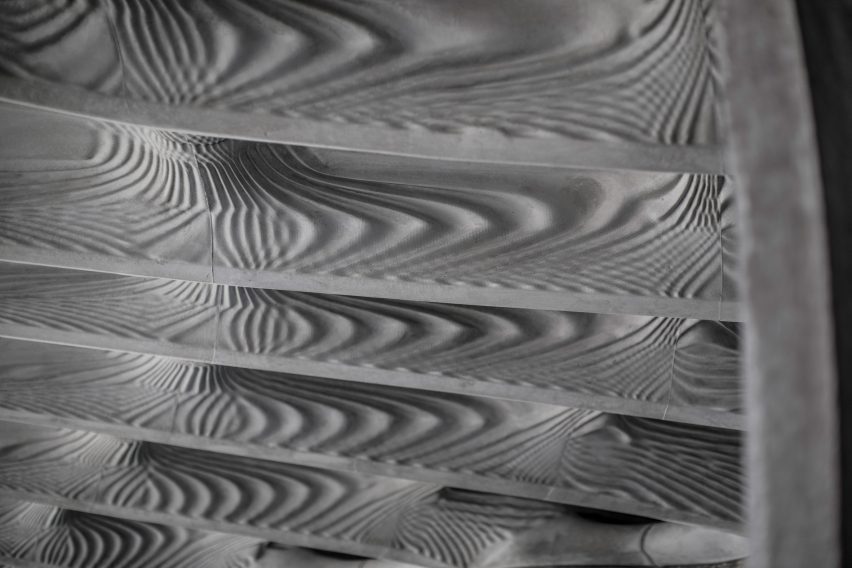 ETH Zurich makes lighter concrete ceiling using 3D sand-printing