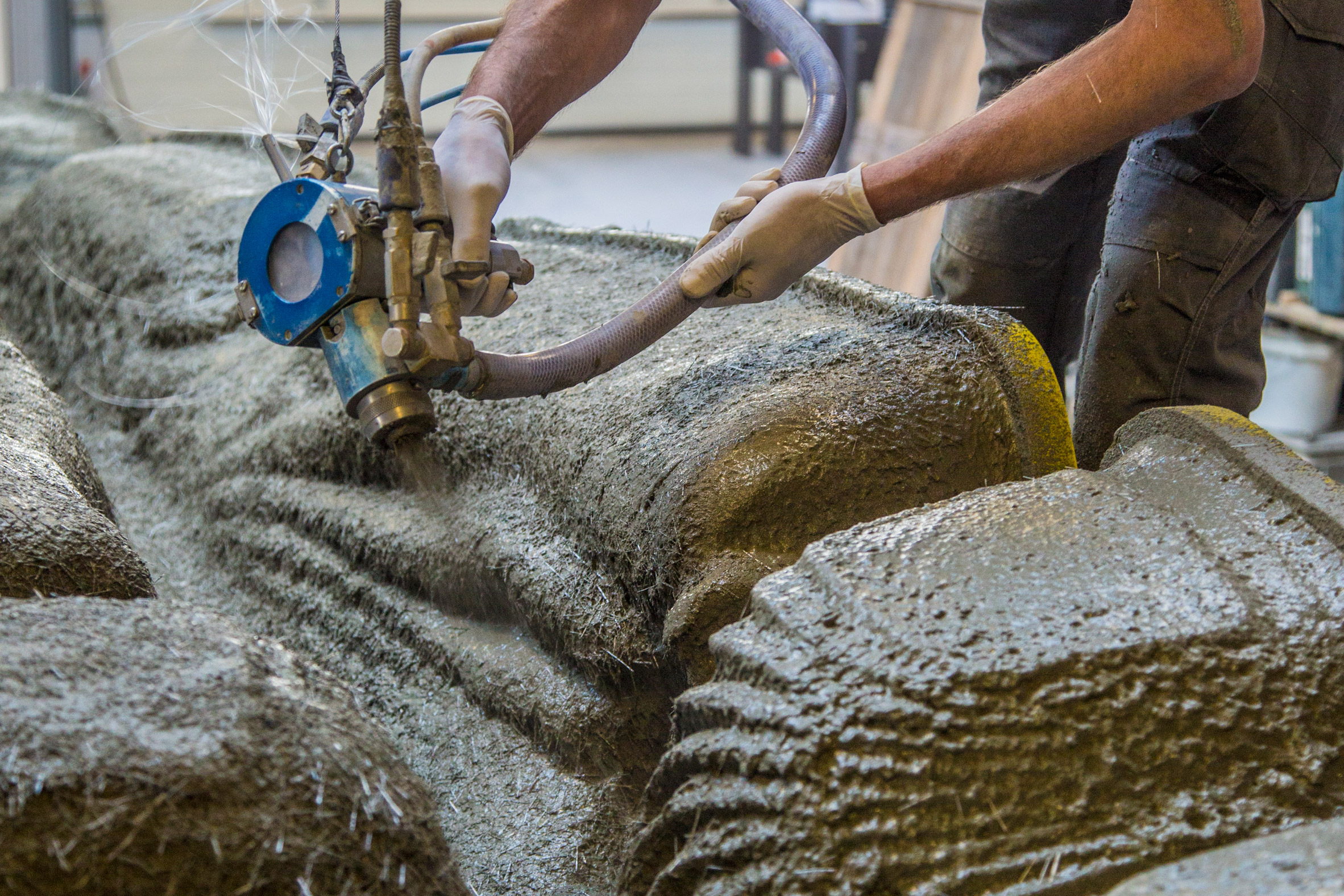 Eth Zurich Makes Lightweight Concrete Ceiling Using 3d Sand Printing