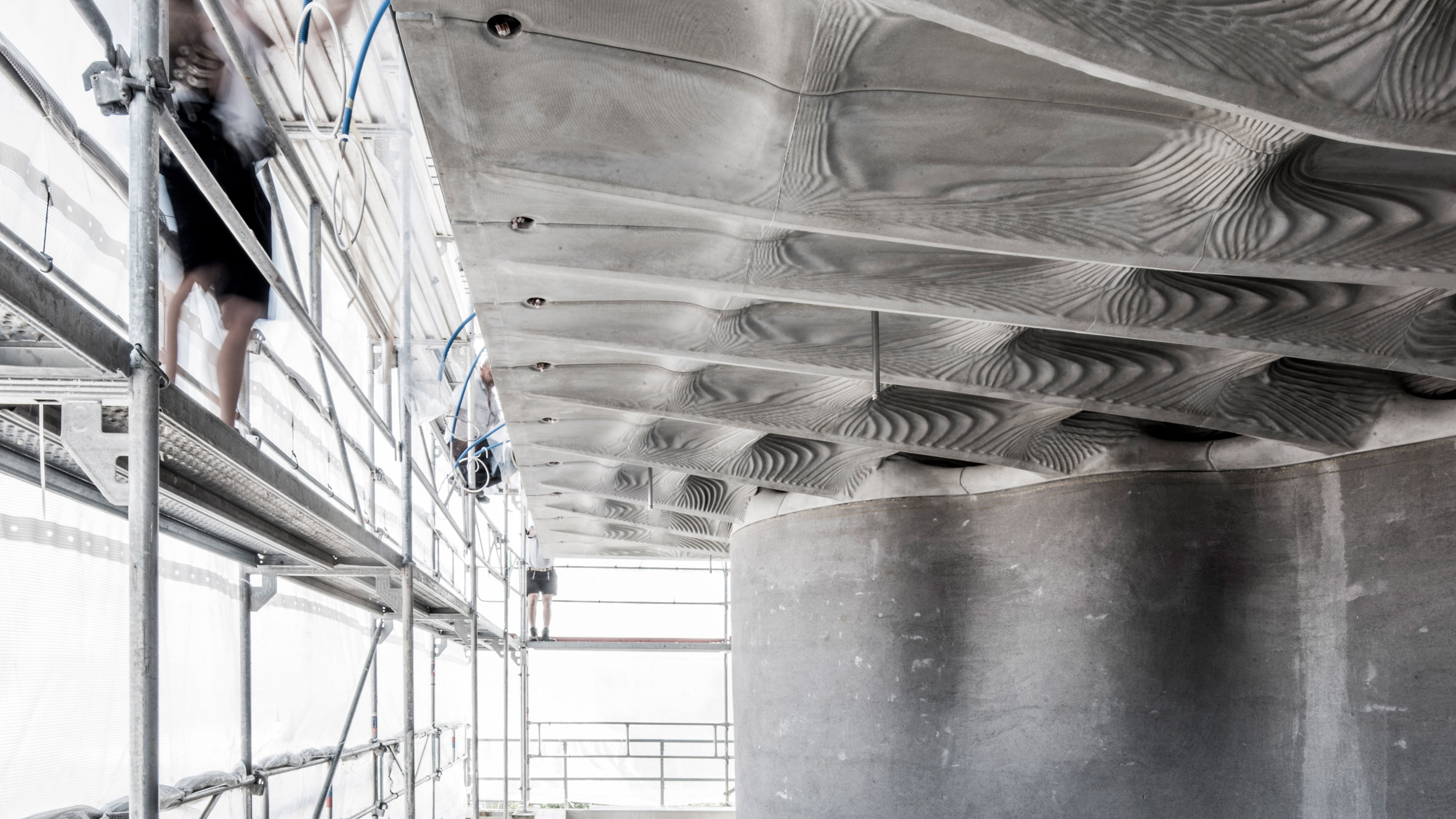 Eth Zurich Makes Lightweight Concrete Ceiling Using 3d Sand Printing