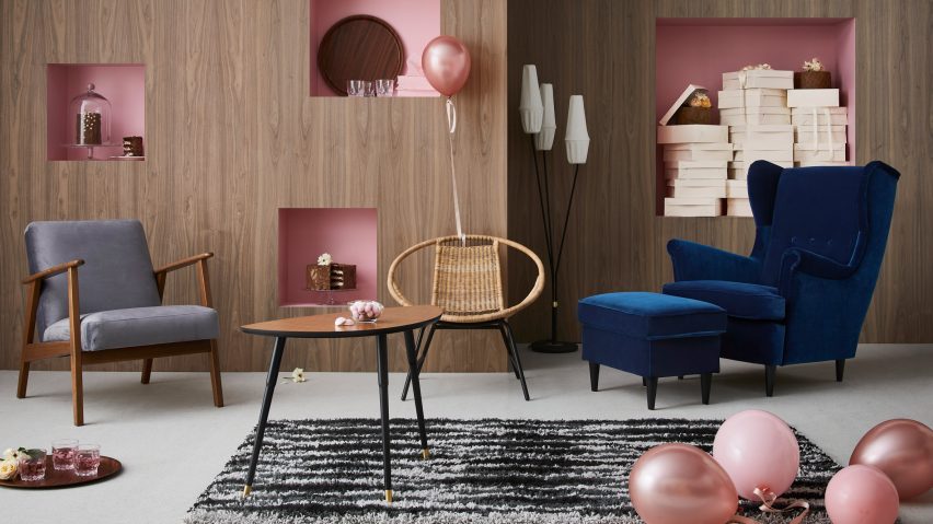 IKEA celebrates 75th anniversary with vintage furniture collections