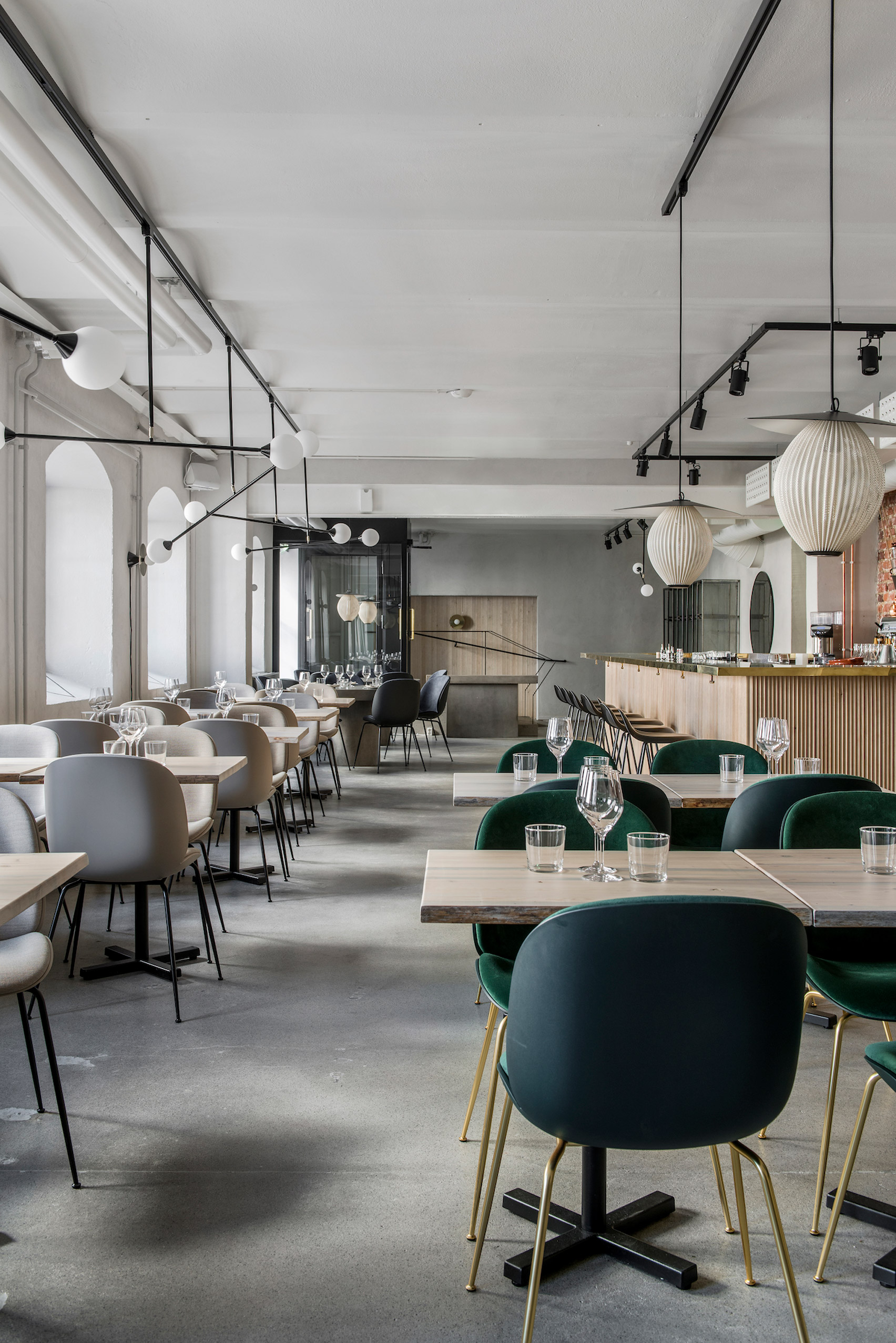 Maannos kitchen and bar by Laura Seppänen Design Agency