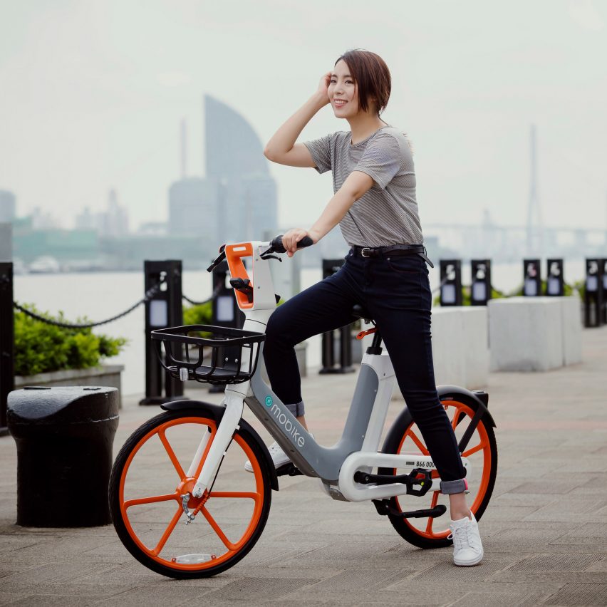 Mobike launches electric bike for dockless sharing