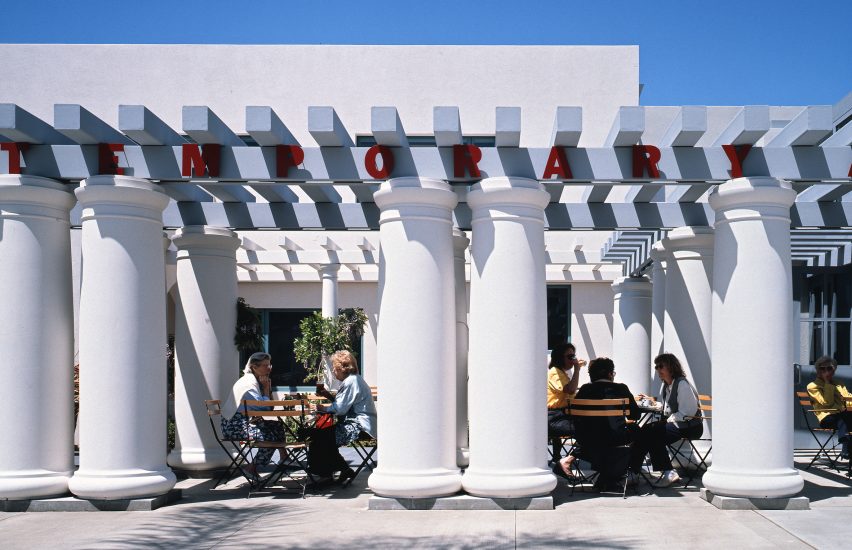 Museum of Contemporary Art San Diego colonnade by Venturi Scott Brown