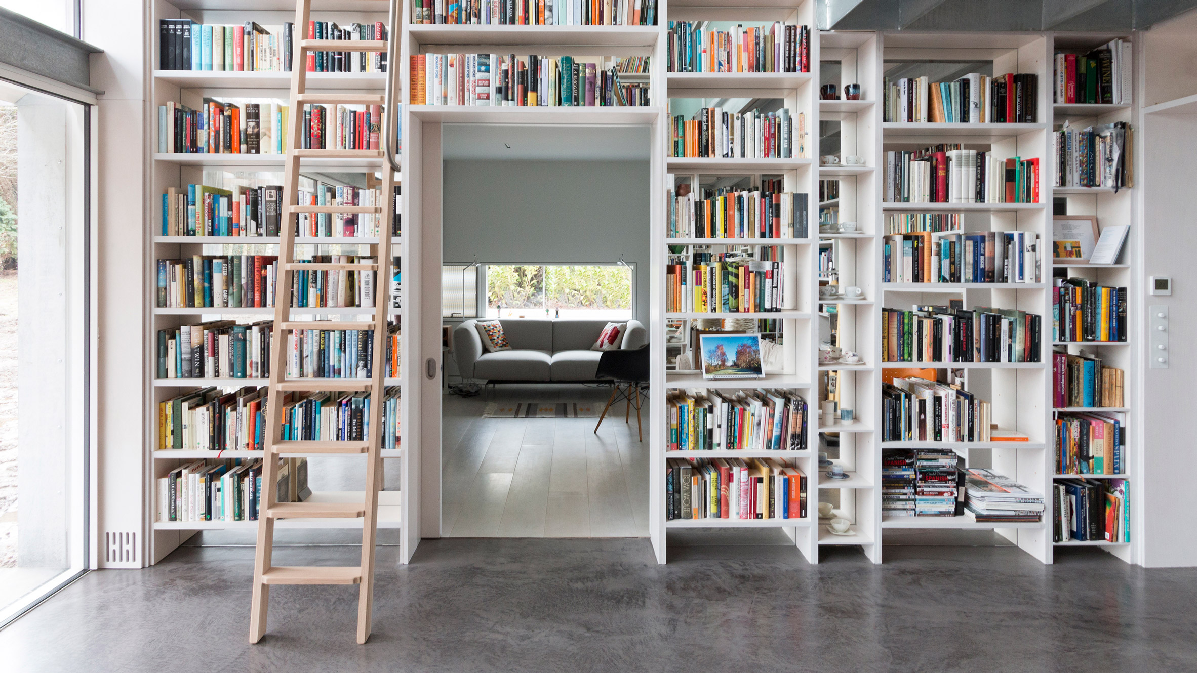 Modern Home Library Design, Lighting Ideas for Bookcases and Shelves   Modern home library, Home library design, Modern home library design