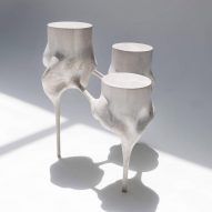 Vincent Pocsik's sculptural artworks could be used as furniture