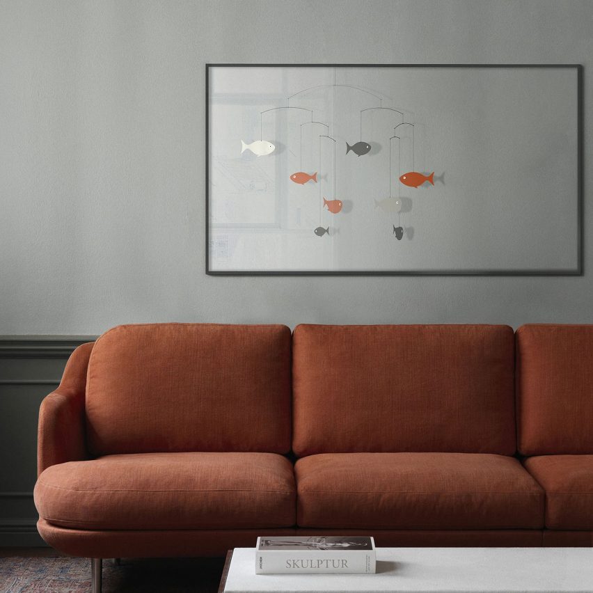 Kinetic Decor by Swift Creatives is a finalist in the Dezeen x Samsung TV Ambient Mode Competition
