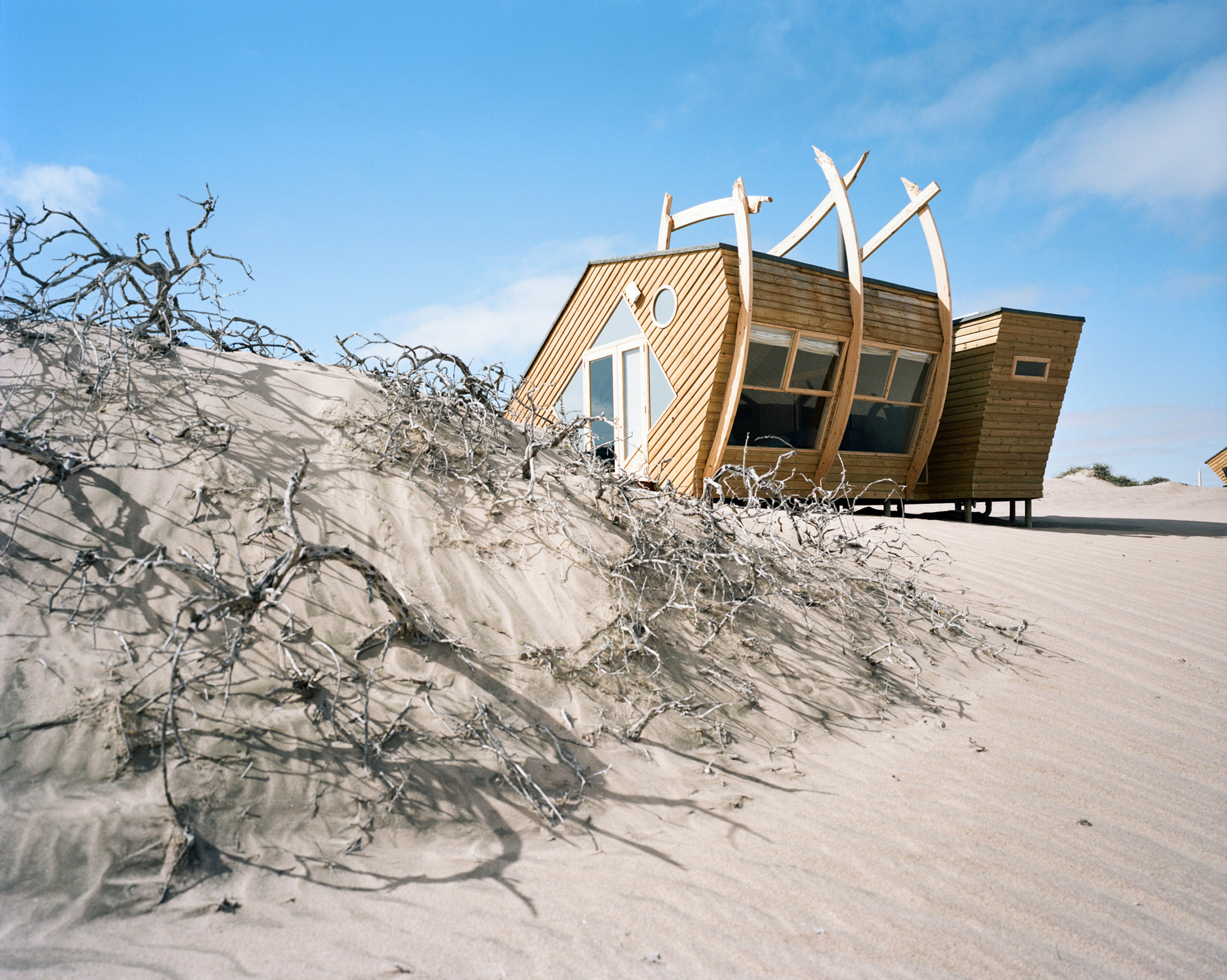 Shipwreck Lodge by Nina Maritx Architects