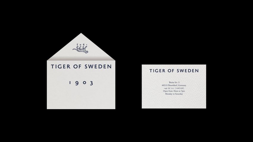Tiger of Sweden redesign by A New Archive