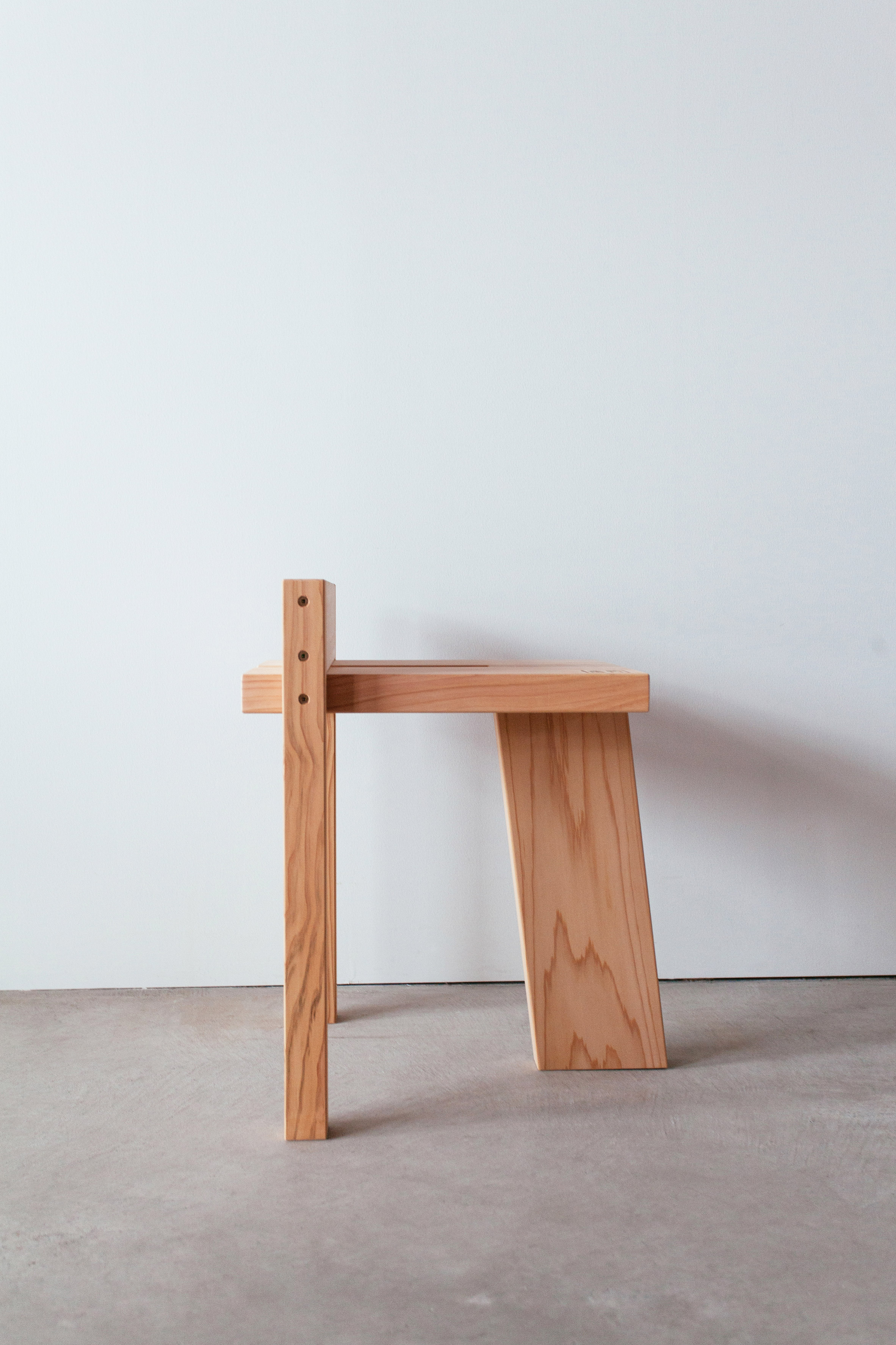 Studio Adjective create easy-to-assemble stool for Ishinomaki 