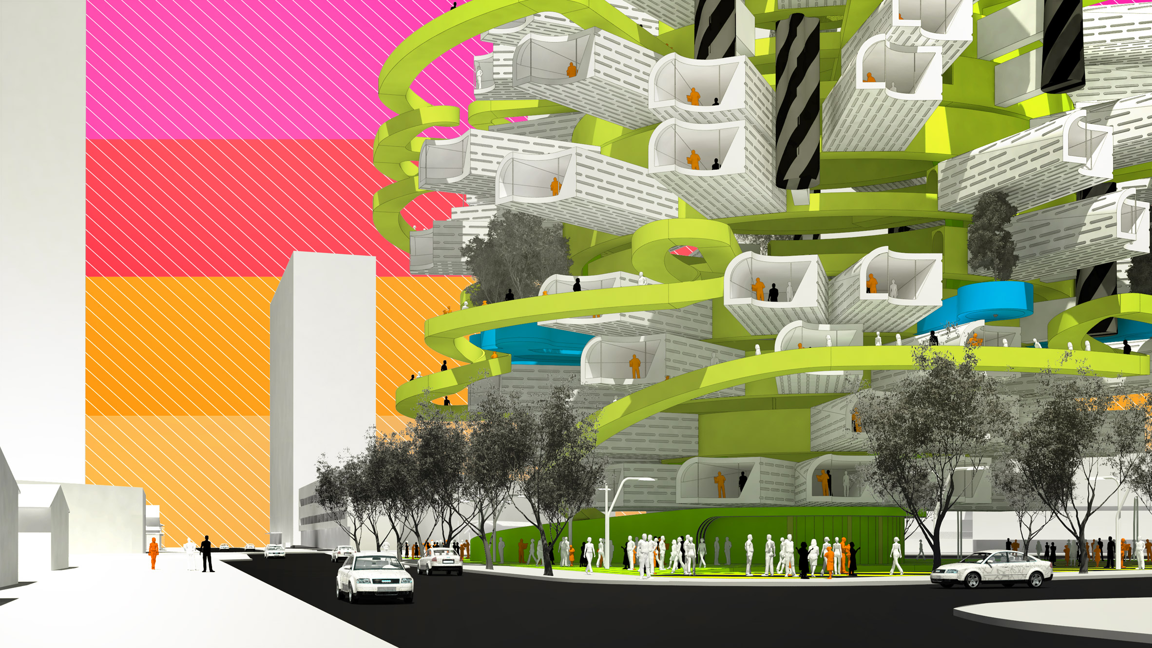 Neil Denari Designs Spherical Complex For Adidas And Dezeen s P O D 